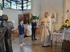 Feier der 1. Heiligen Kommunion in Sankt Maria 